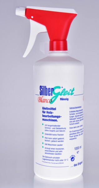 Silbergleit, BLANCO, flüssig, für helle Hölzer, 1000ml Flasche mit Sprühkopf