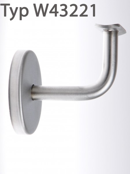 Handlaufhalter Handlaufträger, Edelstahl W43221_B